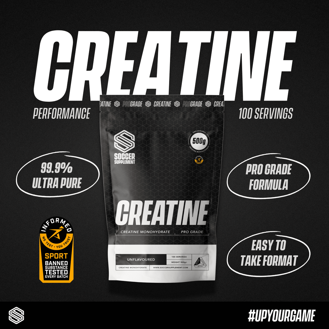 Creatina para futebol — Soccer Supplement Portugal